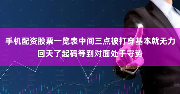 手机配资股票一览表中间三点被打穿基本就无力回天了起码等到对面处于守势