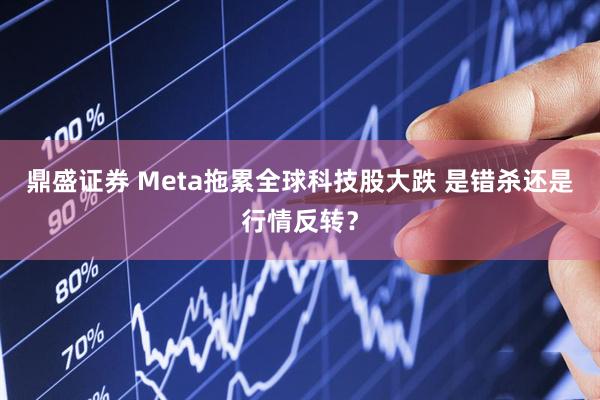 鼎盛证券 Meta拖累全球科技股大跌 是错杀还是行情反转？